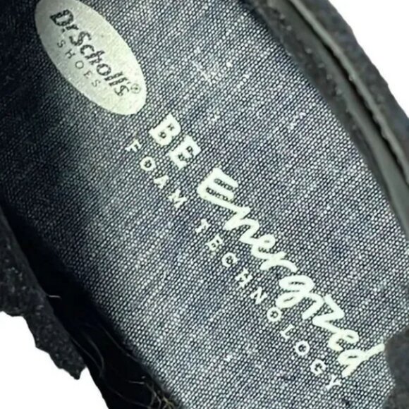 Dr. Scholl’s Conquer Black Wedge Heel Lace-up Booties - 10M - Picture 14 of 14